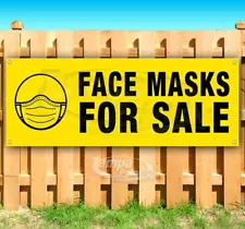 FACE MASKS FOR SALE Advertising Vinyl Banner Flag Sign Many Sizes USA