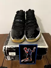 Nike Air Jordan 11 Space Jam 2000 2001 OG Retro Card Mens Size 12 100% Authentic