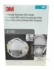 3M 8110S N95 Particulate Masks (Case = 160 masks) ON SALE !