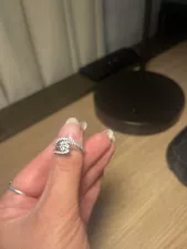 diamond wedding rings set for women used