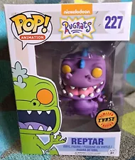 Reptar Chase Pop 227 - Rugrats Funko Pop! Vinyl 2017 Vaulted - RARE