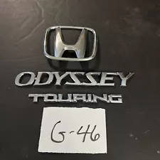 05 06 07 08 09 10 HONDA ODYSSEY TOURING OEM REAR LIFT GATE EMBLEM LOGO CHROME