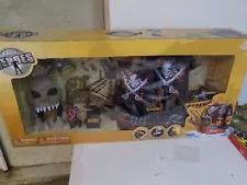 1 large Pirate ship an 3 Pirates Playset from 2011 (Sept. listing)