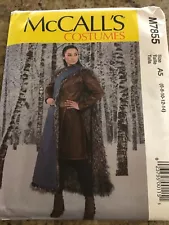 ð¹McCALL'S #M7855 - LADIES "ARYA STARK-GAME OF THRONES" COSTUME PATTERN 6-14 FF