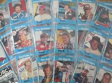 1991 K&W dirt track racing card lot in binder sheets URC Kendall Sprint Car 1st