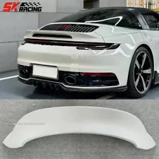 For 2020-2024 Porsche 911 992 Carrera Unpainted FRP NEW Style Rear Spoiler Wing