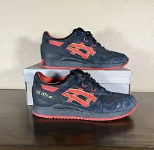 asics Gel Lyte III 3 Black Red Haters Valentine’s Day Lover Men 10.5 Women 12ð¥