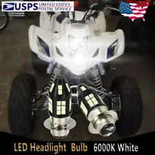 For Suzuki LTZ 400 Z400 QUADSPORT 2003–2008 - 6000K LED HeadLight Bulb White H6M