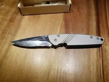 CRKT KNIFE 7713 MIRAGE HAMMOND DESIGN ALUMINUM HANDLE - TAIWAN SHOWS WEAR