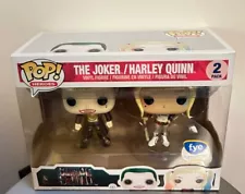 Funko Pop Heroes Suicide Squad The Joker/Harley Quinn 2 Pack FYE Exclusive