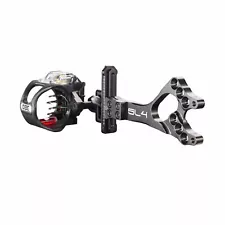 CBE SL-4 Bow Hunting Sight 4 Pin Housing Right Hand .019, Black