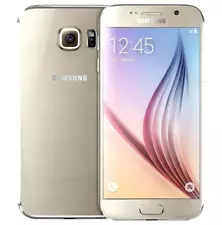 Samsung Galaxy S6 SM-G920P Sprint Only 32GB Gold Platinum C Light Burn