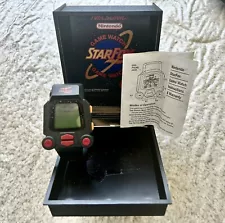 Nintendo Star Fox Vintage Game Watch CIB (RARE FIND FOR ANY COLLECTOR!!)