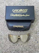 GARGOYLE: DALE EARNHARDT SIGNATURE SERIES MEN'S 22K PLATE SUNGLASSES W/BOX+/NICE