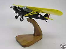 L-3 Aeronca Grasshopper O-58 Airplane Desk Wood Model Big New