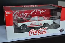 M2 Machines 1:24 Scale Coca-Cola 1970 Datsun 510 JPN01 19-04