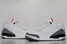 Air Jordan 3 Retro White Cement ‘88 Dunk Contest 2013 Style # 580775-160 Size 10