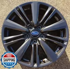 SUBARU WRX 2015-2021 Factory OEM Wheel 17" Rim 68829 Dark Charcoal w/ Cap #B