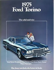 1975 Ford Torino Brougham Gran Torino Gran Torino Sport Wagon Sales Brochure