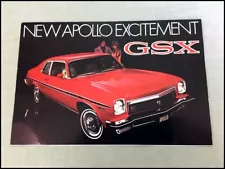 1974 Buick Apollo GSX Original Vintage Car Sales Brochure Folder