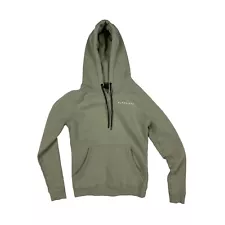 Alphalete womens size XS hoodie pale army green sweatshirt hh15