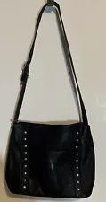 Pangea Brands Black Leather Women's Top Zip Handbag MLB Arizona Diamondbacks