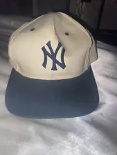 Beige and blue Yankee Hat Genuine Merchandise