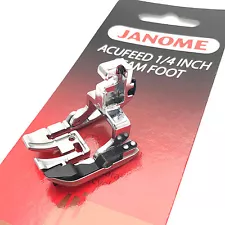 Janome Acufeed 1/4 inch Seam Foot #202031002 for MC7700QCP and MC6600P