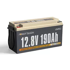 12V 190AH LiFePO4 Lithium Battery 150A BMS for RV Off-Grid Solar(Used-Very good)