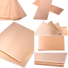 Copper Sheet, Various Thickness And Sizes Copper Sheet Plate Thin Material Solid