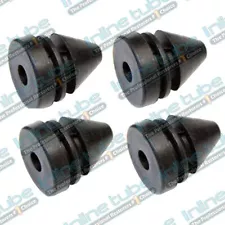 Convertible Top Hydraulic Fluid Motor Mounting Rubber Insulator Grommets Feet 4 (For: 1959 Dodge)