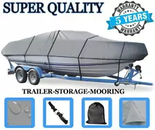 GREY BOAT COVER FOR TUFFY ESOX 1760 DWT 2007-2014