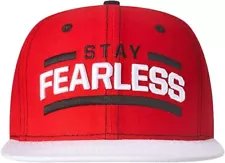 Nikki Bella Stay Fearless White Brim Snapback WWE Baseball Cap Hat