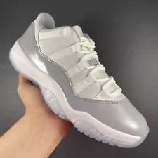 Mens Size 8.5 - Air Jordan 11 Retro Low "Cement Grey" Casual Shoes - AV2187-140