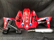 CUSTOM BUNDLE USED OEM Honda 2017-2020 CRF450R Plastics, Muffler, and Air Box 