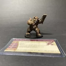 58/60, W 45, Dire Bear Mauler with Card D&D , Wizkids