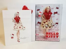 HELLO KITTY BARBIE SIGNATURE DOLL 2017 MATTEL DWF58 NRFB