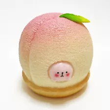 Handmade Squishy Peach tart Japanese Soft sponge toy Japan craft