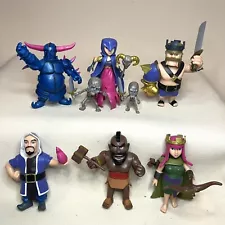 Supercell Game Clash Of Clans Clash Royale Toy PVC figure 4” Lot Of 8 - Loose