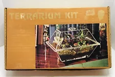 Vintage Terrarium Habitat Kit In Box Christen #91-482-0 Unused