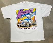 Rare! Vintage 1998 Kramer Williamson Sprint Car Tee - XL