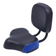 Backrest Saddle Bike Seat with Backrest, Comfort Bike Seats for Men & Women SALE