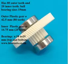 Gear 1 for Elco Motor used on Faby/Sencotel/GBG Slush Machines