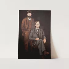 dwight and mose portrait for sale