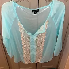 Peasant Blouse Size Large