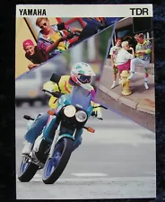 1993 Yamaha TDR 125 6-Page Brochure