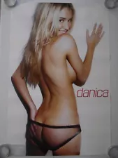 Poster Danica topless see through panties 2010 24 x 36 mancave wall garage