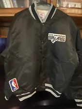 vintage starter nba san antonio spurs jacket rare