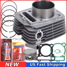 For Yamaha Wolverine 350 Cylinder Piston Gasket Top End Rebuild Kit 1995-2009 US (For: Yamaha Wolverine 350)