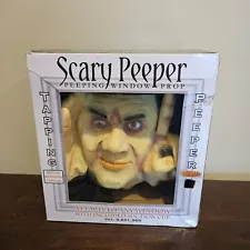 Halloween Scary Peeper Tapping Motion Activated Window Prop Decor Suction Cup